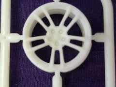 2021 Dodge Charger 20″ WHEELS part#319 from 1:25 AMT Model Kit 21