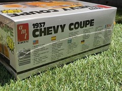 AMT ERTL 1937 Chevy Coupe 2 in 1 Model Kit#6579 1:25 New Sealed From Sealed Case