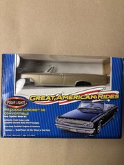 Polar Lights 1965 Dodge Coronet 500 Convertible Model Car Kit