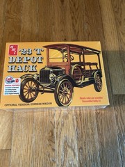 23 T Depot Hack Model Kit AMT Brand New Sealed build 2 ways 23 t express wagon