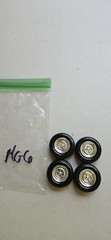 MODEL CAR PARTS WHEELS AND TIRES, COMBINE SHIPPING MG6