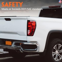 FIONE Tail Light Assembly Compatible with GMC Sierra 1500/2500 2019-2024