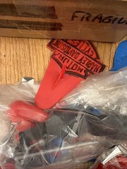 Vintage Model Motorcycle Parts Lot Misc