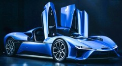 1:12Race Car24Le Man Racing Custom Built HyperCar Nio Ep9Concept18Carousel Model