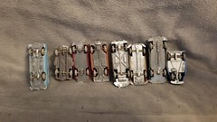 Lot of 8, 1/87, HO Scale, VTG 60’s Marx E.L.M Autos, VW BMW Jeep Mercedes Jaguar