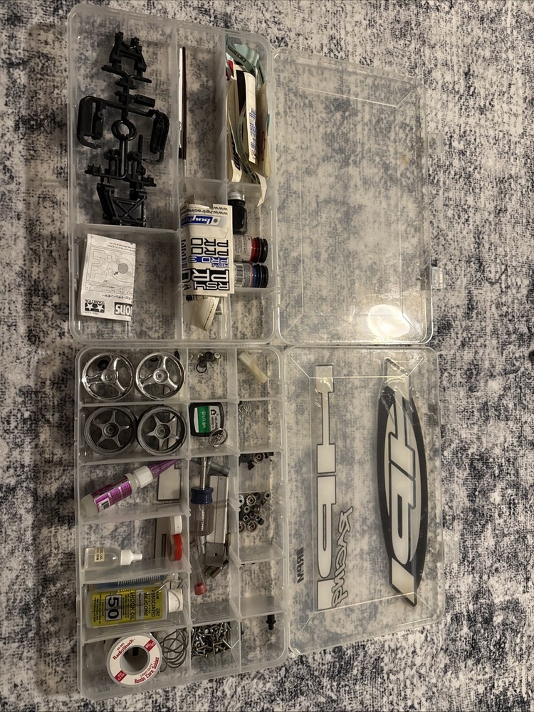 Model Car Parts/ Cases/ Accessories Lot