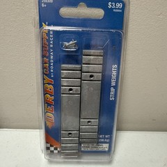 Lot Of 4 Derby Car Supply Bar Weights Strip Tapered Adjustable Weights New