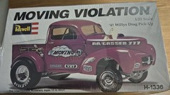 Revell 1/25 Willys Moving Violation Model Kit Factory Sealed