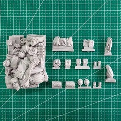 1/35 Scale DieCast Resin Model Assembled Kit British SAS Africa Corps Vehicle…