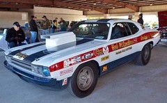 Decals – Herb McCandless Pro Stock Demon, printed on a press, vibrant color.