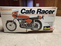 Kawasaki Cafe Racer 1:12 Revell H-1516 Vintage Model Motorcycle Kit Unassembled