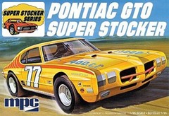 MPC 1970 Pontiac GTO Super Stocker Race Car – Plastic Model Car Vehicle Kit