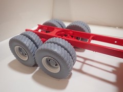 1 /25 Scale Big Rig Semi Truck 24.5″ Firestone Field & Turf Heavy Hauler Tires