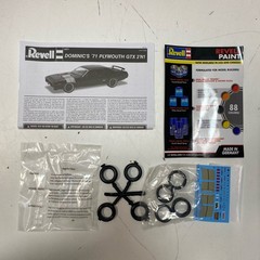 Revell Fast & Furious Dominic’s 71 Plymouth GTX 1:24 Model Kit 14477