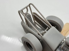 1960s Small Old School Dragster With Small Block Superch V8 1/25 Scale Mode Kit