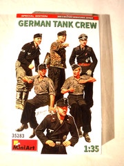1/35 MiniArt 6 German Army Tank Crew # 35283