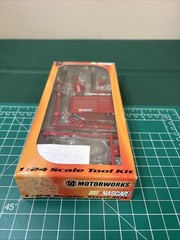 MOTORWORKS NASCAR ATLAS 1:24 SCALE TOOL KIT RED 100% COMPLETE NOS