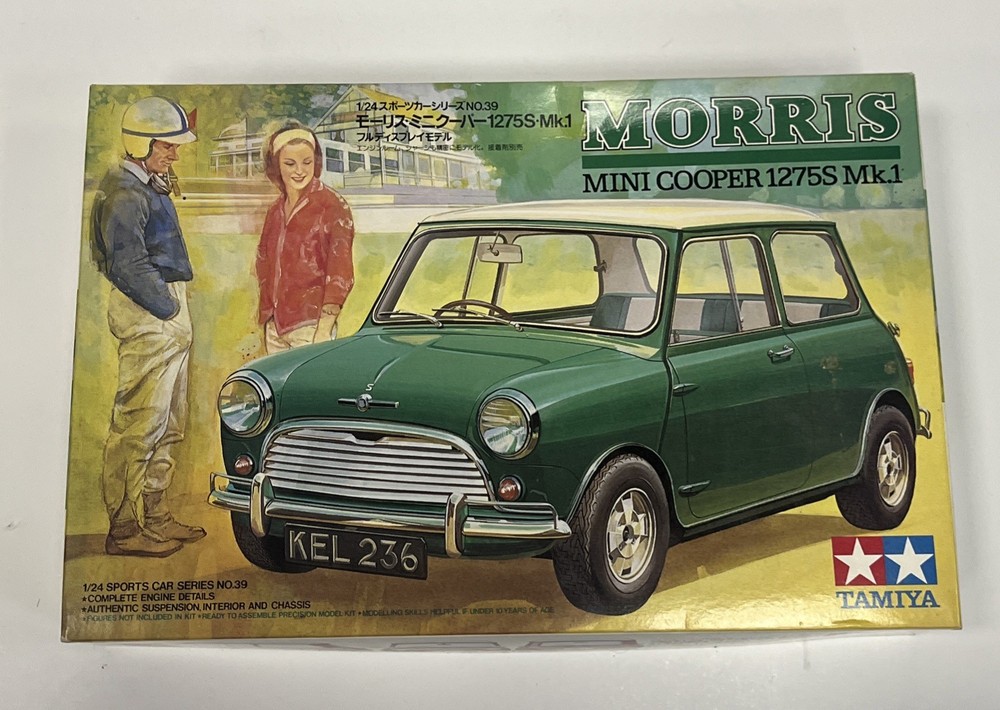 Tamiya 1/24 Morris Mini Cooper 1275S Mk.1 Sports Car Series No. 39 Model NEW