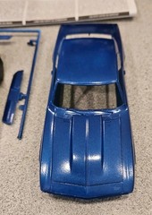 Revell 1969 Camaro Z/28 RS Motor-City Muscle 1/25 Model Kit STARTED BUT COMPLETE
