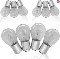 Pack Of 10 Brake Marker Bulb, Brake Light Bulbs,10 Sets Of 1016 (12v21/5w) High