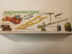 MPC WWll Willys Jeep Model OBSI General Mills New Nice 1970s MPC