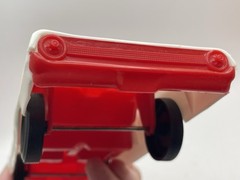 1964 Ford (sort of) Police 2door Hardtop 1/25 GAY TOYS Red/White Plastic Coaster