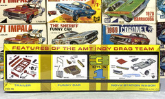 AMT/ROUND2 “INDY DRAG COMBO” NOVA F/C 3in1 KIT#AMT1520 1/25 BRAND NEW RE-RELEASE