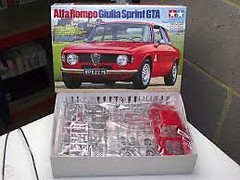 Rare kit Tamiya 1/24 Model Kit Alfa Romeo GTA Julia from Japan 2724