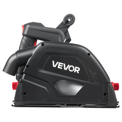 Track Saw, 6-1/2-Inch, Plunge-Cut Circular Saw Kit, Black