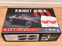 Aoshima KR-06 Knight Rider Knight 2000 K.I.T.T. Season One 1/24 Scale Model Kit