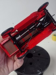 Built AMT 1/25 1923 Ford Model T Coca-Cola Delivery Van Model Kit