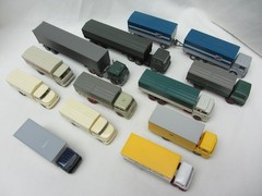 Wiking HO Scale Various Mercedes Cargo Trucks Deutsche Bahn and Red Cross U Pick