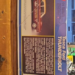 Revell 1:25 Tasca Ford Thunderbolt Hot Rod Model Kit Decals/Instructions 7450