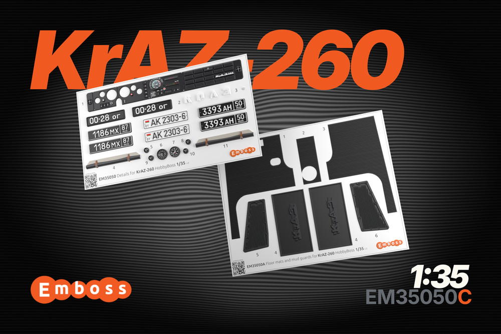 1/35 Upgrade Set for HobbyBoss 85510 KrAZ-260
