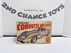 AMT Eckler’s Corvette Hatchback 1:25 Model Kit #3102 *READ*