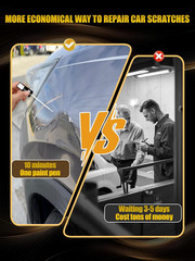 Champagne Gold Car Scratch Repair Touch-Up Paint Pen for Easy Fixes