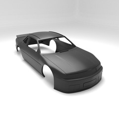 1/24 Scale Resin 1990 Chevy Lumina NASCAR Body 3D Printed