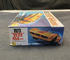 Palmer 1973 VETTE / Corvette 454 Convertible Model Kit 7311-100 Incomplete!!