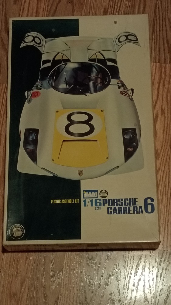 Imai 1/16 Porsche Carrera 6 kit..Rare . Perfect sealed parts