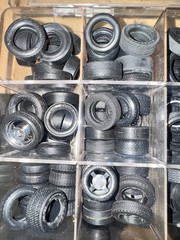 Model Car Lot Of Rubber Tires 1:24 and 1:25 HUGE COLLECTION