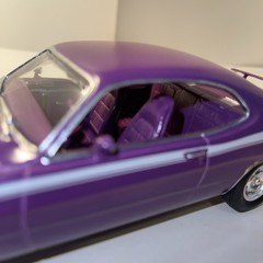 1971 Plymouth Duster 340 Built Model Car 1/25