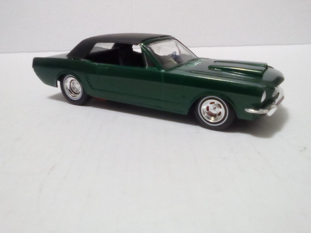 Vintage screw bottom Mustang built model car