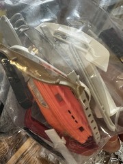MODEL CAR JUNKYARD PARTS LOT WHEELS CHROME DECALS LENS GLASS STEERING WHEELS