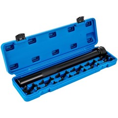 Inner Tie Rod Installation Kit, Includes 13 Crowfoot Adapters, Durable 1/2 Inch