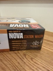 1/25 Scale Model Kit 1963 Chevy II Nova Station Wagon -Skill 2 AMT1202 Sealed