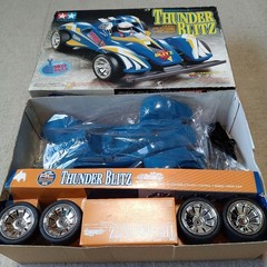 Tamiya Thunder Blitz 4WD RC Car Kit Unassembled Tested Working New Parts