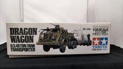 Vintage TAMIYA 1/35 Dragon Wagon U.S. 40Ton Tank Transporter From Japan