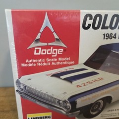 NEW! Sealed! Lindberg Color Me Gone 1964 Dodge 330 Super Stock Model Car Kit