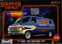 Revell 14578 ’77 GMC The Squawk Van Stranger Things 1/25 model kit