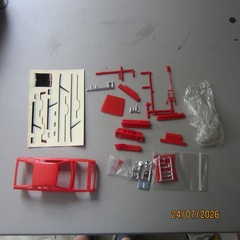 MPC/AMT model car 1/25 scale junkyard for parts only